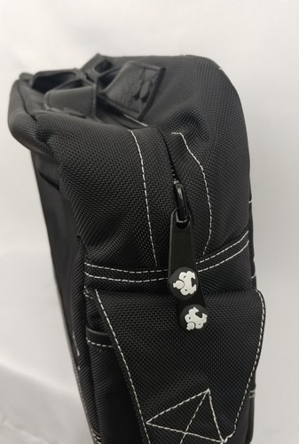 NWOT Sumo Men's Briefcase 15" Black Shoulder Strap Padded Free Ship - 第 6/8 張圖片
