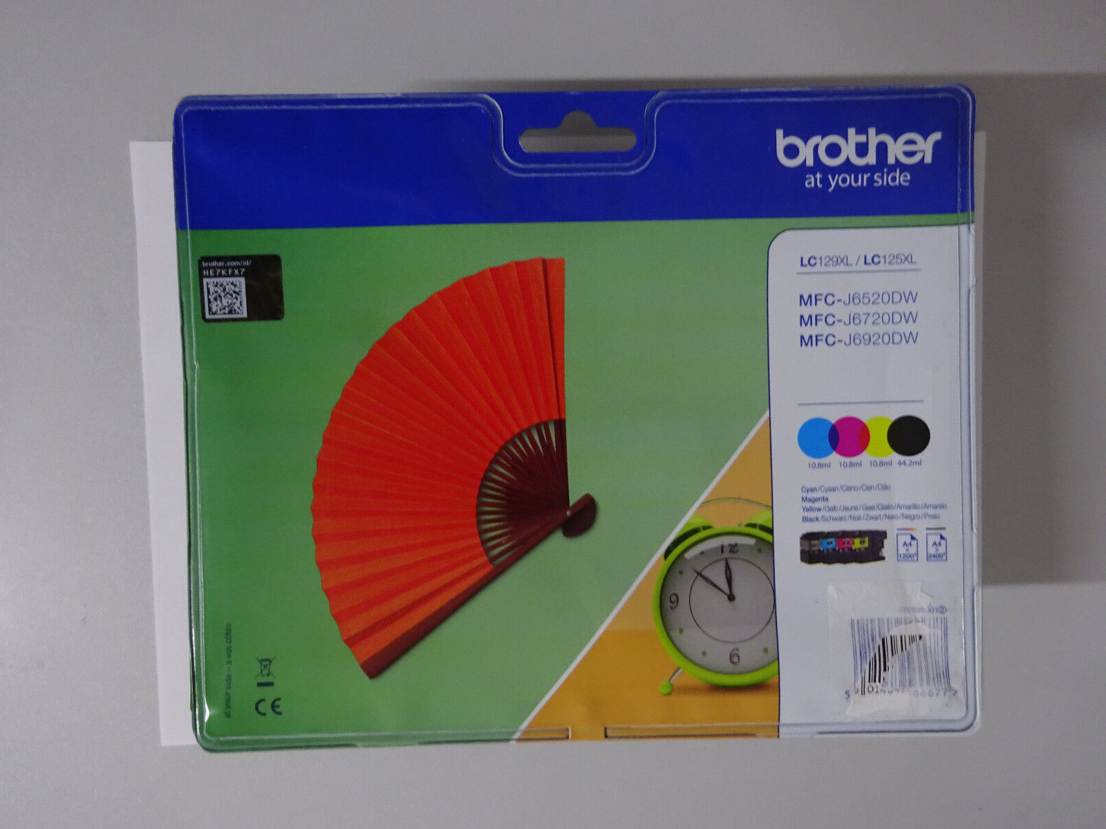 KIT 4 CARTUCCE ORIGINALI BROTHER LC-129XL 1200 Pagine Bk LC-125XL - Foto 4