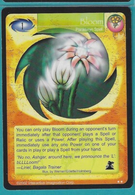 Magi Nation - Nightmare's Dawn ''Bloom''  Paradwyn  Uncommon