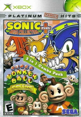 Sonic Mega Collection Plus/Super Monkey Ball Deluxe 2 in 1 Combo Pack- Xbox Game