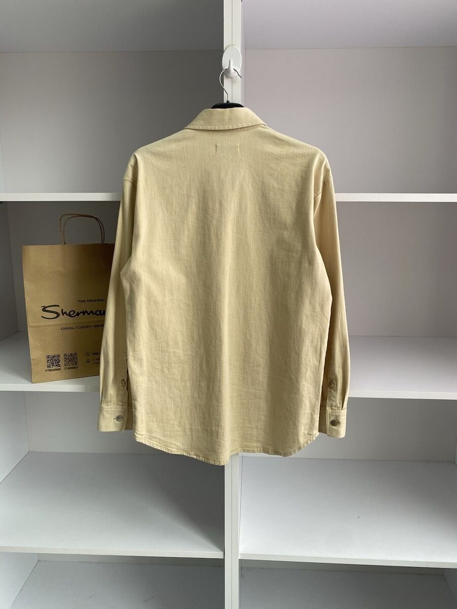 Vintage Raf Simons 15SS Two Pocket RS Walker Patch Shirt Vintage Raf Simons 15SS Two Pocket RS Walker Patch Shirt