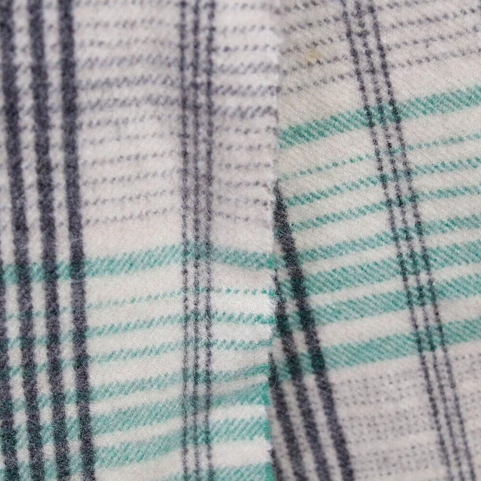 Sciarpa Gianni Versace colore bianco fantasia a righe nere 166x34 cm - Imagen 4 de 4