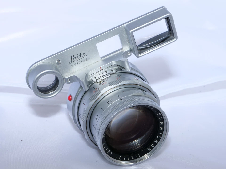 Lente Leica M3 Summicron-DR 50mm f2 com olhos close up. Leica M2, M4. CLA'D- 2023 - Imagem 2 de 4