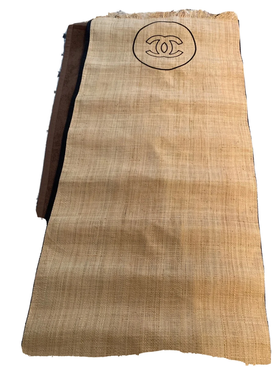 Raffia beach mat deals