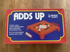VINTAGE 1979 NUMERY "DODAJE" GRA PLANSZOWA firmy INVICTA GAMES - Rzadka / Vintage
