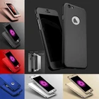 Case for iPhone Xs Max Bumper Shockproof Phone Cover With Tempered Glass