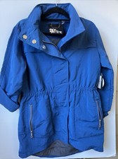 Fillmore The Anorak Womens Blue Waterproof Jacket Size L