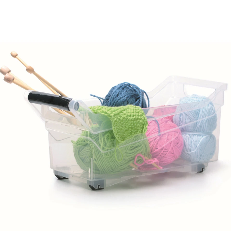 Récipient de rangement conteneur rouleaux organisateur transparent NUK4L boît... - Photo 3/4