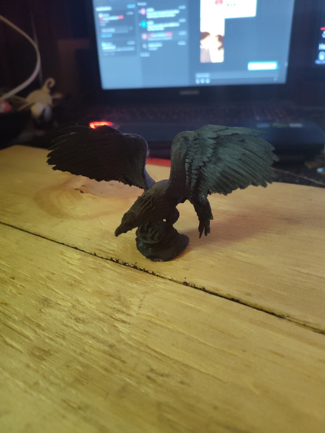 3D Printed Eagle Figurine