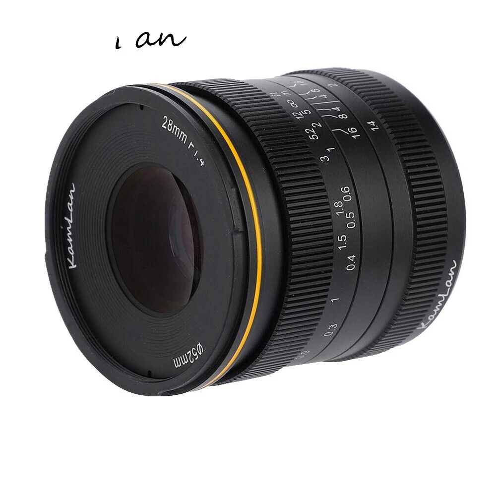 28mm Focal Wide Angle Camera Lenses for Canon
