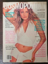 Cosmopolitan magazine June 1987 Frederique VERY GOOD no label