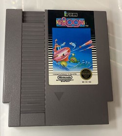 RARE  Sqoon (Nintendo Entertainment System, 1987) NES/ Tested/Read