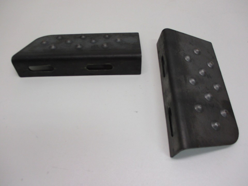 Steel Pontoon Boat Trailer Foot Pad Step Footpad Steps LR / Weld or