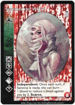 Serenna the White Salubri Heirs to the Blood 2018 BCP V:TES VTES Vampire CCG