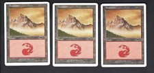 (3X) Mountain 87 Beatdown Box Set – MTG Magic the Gathering Card