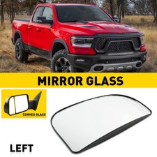 For Dodge Ram 1500 2500 3500 Tow Mirror Spotter Lower Glass 2010-2020 Left Side