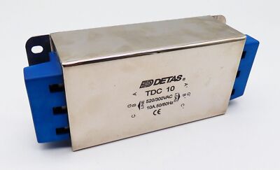DETAS TDC 10 TDC10 520/300VAC 10A 50/60Hz Filter -used-