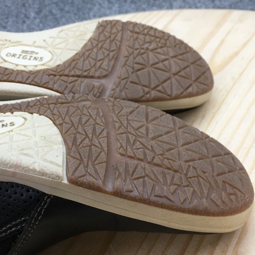 Earth Origins Shoes Womens 7 M Elsie Slip On Loafers Black Zip Comfort Round Toe - 第 11/17 張圖片