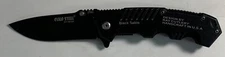 Cold Steel Black Sable 7cr17  Folding Pocket Knife
