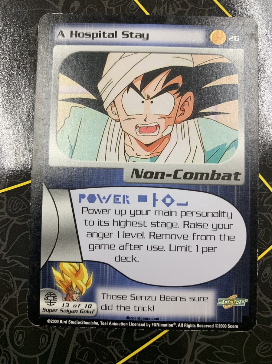 ドラゴンボールカード26 A Hospital Stay - 26 - DBZ TCG Goku Card Dragon Ball Z | eBay
