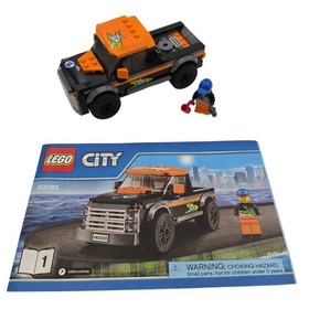 LEGO City 60085 4 x 4 Truck with Power Boat Complete with Instructions
