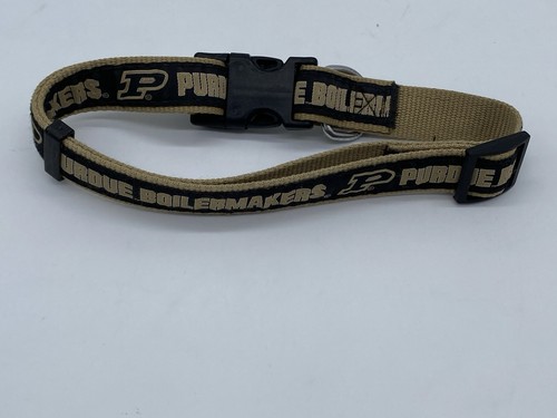 Officially Licensed Purdue Boilermakers Nylon Dog Collar, 18”, Buckle Closure