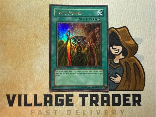 Mage Power - LON-E050 - Ultra Rare - 1st Edition - Yugioh NM