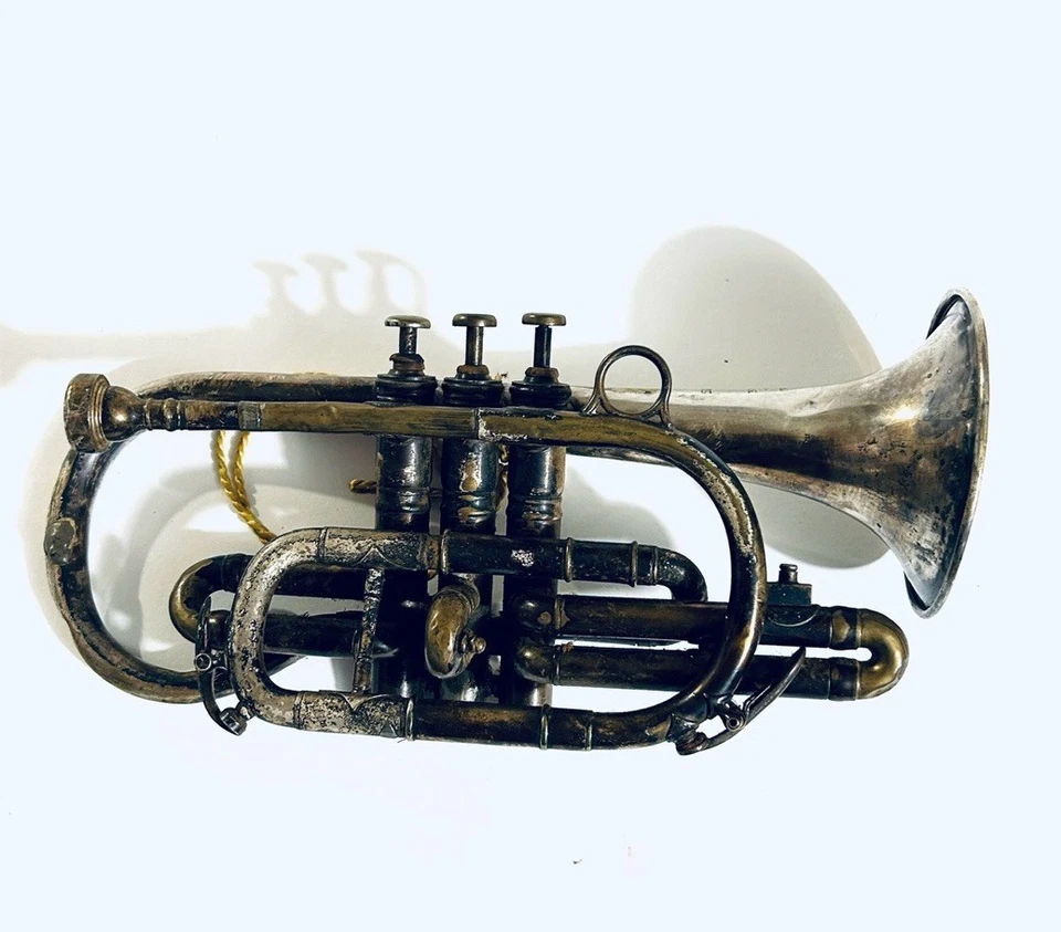 复古 Besson & Company 原型 A 型 Cornet 英国伦敦 — 第 4/4 张图片