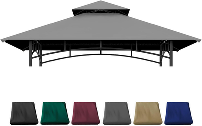 #ad #ad Grill Gazebo Replacement Cover 5X8 Ft Canopy Top Compatible with SUNJOY Grill Ga $46.12