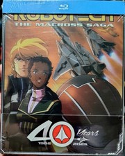 ROBOTECH: The Macross Saga/40 Yrs 1985-25/Steelbook (5 Blu-ray Discs, 2025) NEW