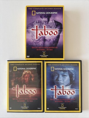 Taboo: The Complete Second Season, DVD, 2005, 4 Discs, from National Geographic