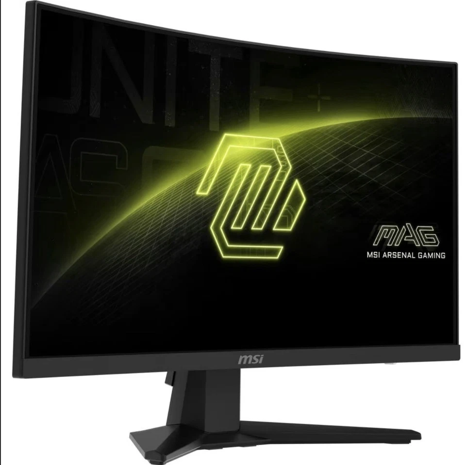 MSI 24" (23.6" Viewable) 180 Hz VA FHD Gaming Monitor Adaptive Sync 87% ADOBE - Image 3 of 4