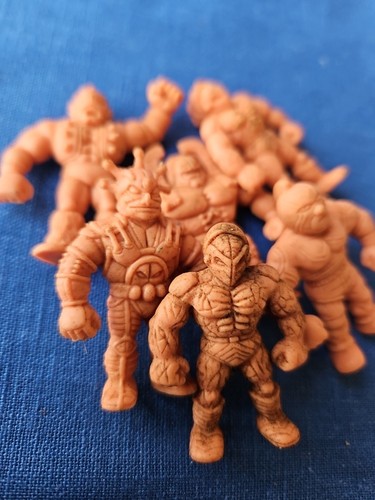 Lot 6 Muscle Men Figures Kinnikuman M.U.S.C.L.E Vintage - Picture 5 of 7