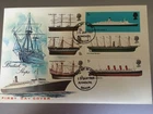 GB STAMPS RARE FIRST DAY COVER 1969 SHIPS PLYMOUTH UNADDRESSED
