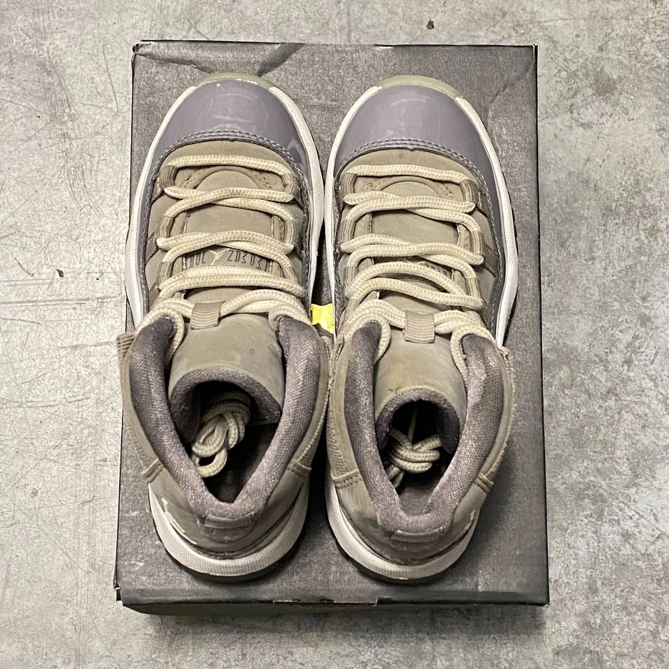 Talla 11C - Nike Air Jordan 11 Retro Cool Gris Zapatos Niños 378039-005 Envío Rápido Foto 3 de 4