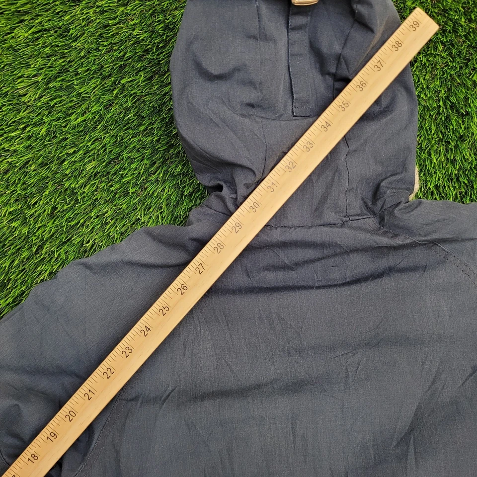 Vintage 70s Sears Parka Jacket Medium 23x30 Sherpa-Lined - Image 3 of 4