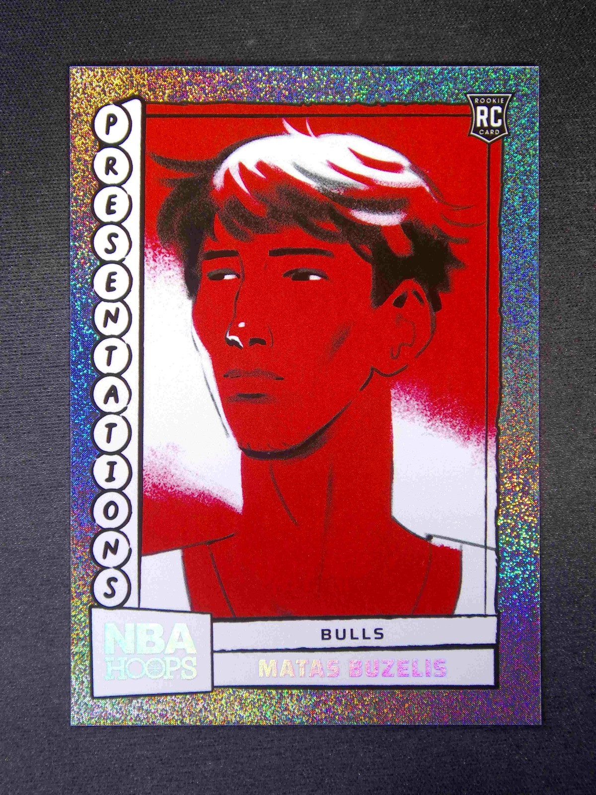 2024-25 Panini Hoops Matas Buzelis #18 RC Rookie Presentations SSP