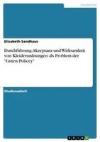 Elisabeth Sandhaus | DurchfüHrung, Akzeptanz Und Wirksamkeit Von...