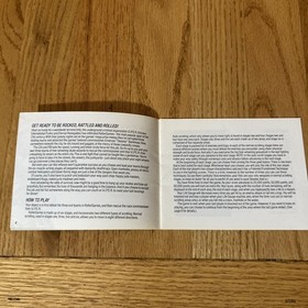 1990 Nintendo NES ROLLERGAMES Ultra Games Instruction Manual/Booklet