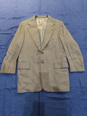 vtg CROMBIE ABERDEEN SCOTLAND 100% Cashmere SPORT COAT JACKET