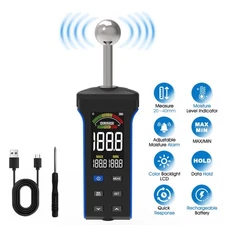 Pinless Moisture Meter Damp Meter For Wood Wall Masonry Building Humidity Tester