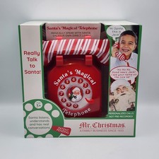 Mr. Christmas Santa  s Magical Telephone Talk Interactive Holiday Phone Toy 2025
