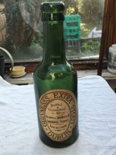 Guinness from Howell Davies Imperial Stores Abercynon half pint beer bottle