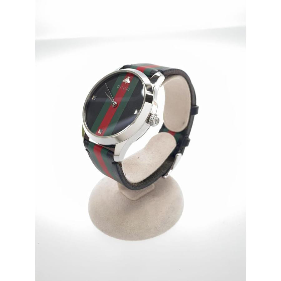 GUCCI YA1264079 Multi Color Case Size Used Watch #2104