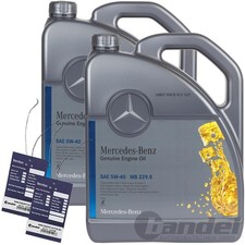 2x5L ORIGINAL MERCEDES-BENZ 5W-40 passend für MB 229.5 MOTORÖL 10L ÖL MOTORENÖL 2x5L ORIGINAL MERCEDES-BENZ 5W-40 passend für MB 229.5 MOTORÖL 10L ÖL MOTORENÖL