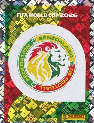 SENEGAL   PANINI  FIFA  WM 2026   TEAM LOGO STICKER # SEN 1