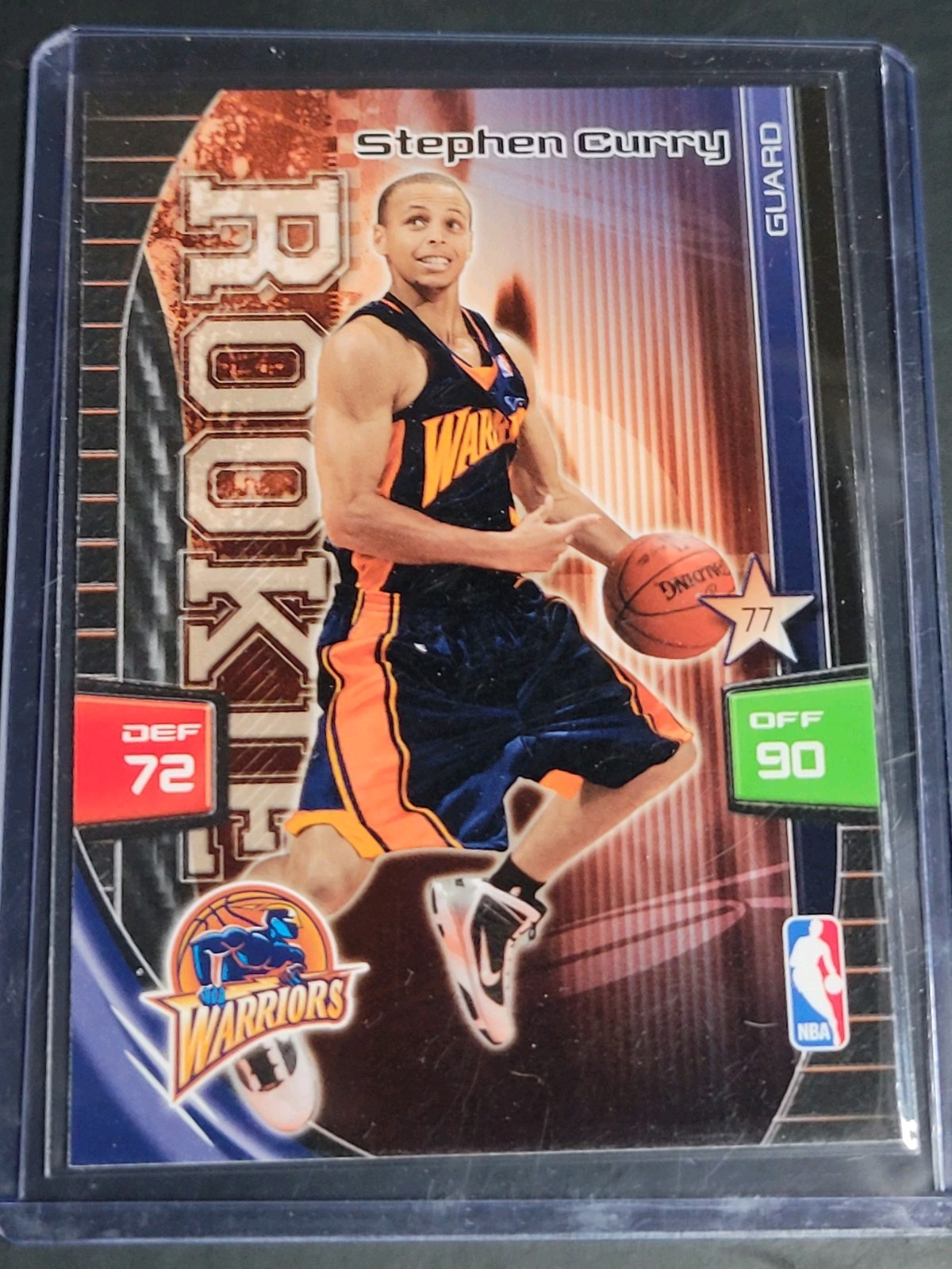 2009-10 Panini Adrenalyn XL - Stephen Curry - RC Rookie - Warriors 🏀 🐐