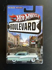 Hot Wheels Boulevard Legends 1956 Mercury W4632 NEW 2011 blue/white 