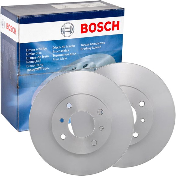 2X Bosch Bremsscheiben Ø280Mm Vorne Passend FÜR Nissan 200SX Almera Bluebird-image
