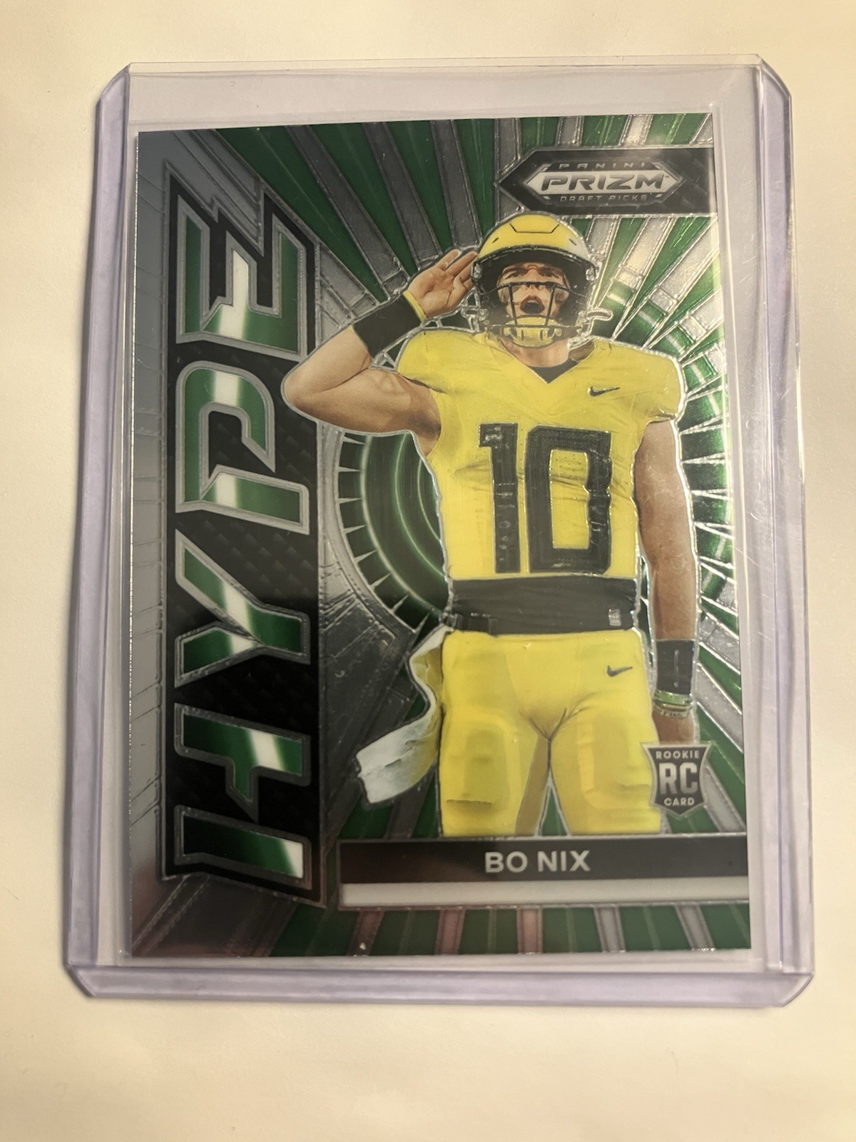2024 Panini Prizm Draft Picks - Hype Bo Nix #HP-BN (RC)